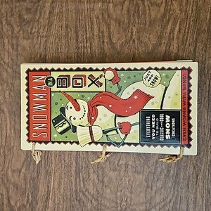 Vintage NIB Snowman in a box all you need to build cool snowman just add water